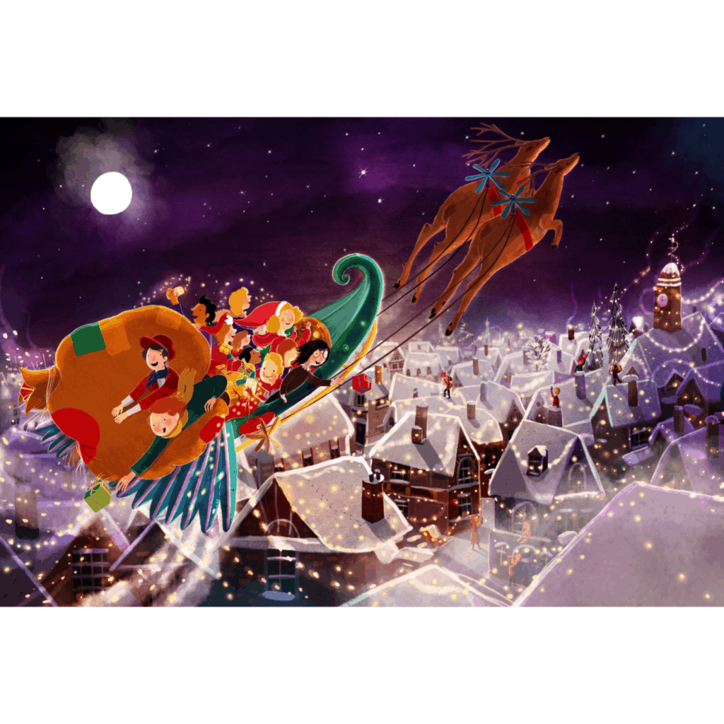 Noël des enfants Illustration jeunesse - Ti'zAmie