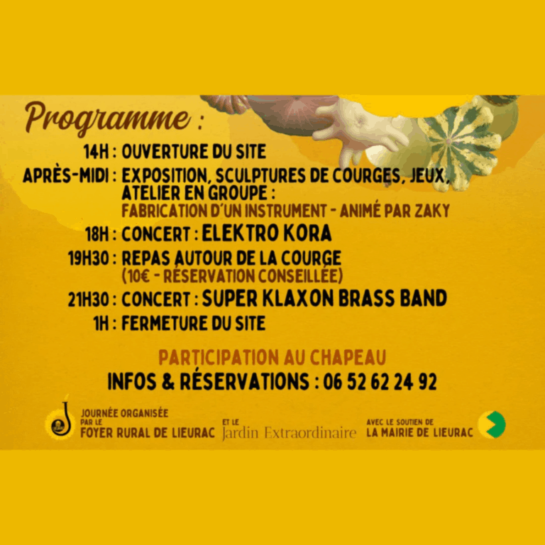 Le programme de la fête des courges Ti'zOursons de l'Ariège - Le portail des enfants et des familles en Ariège