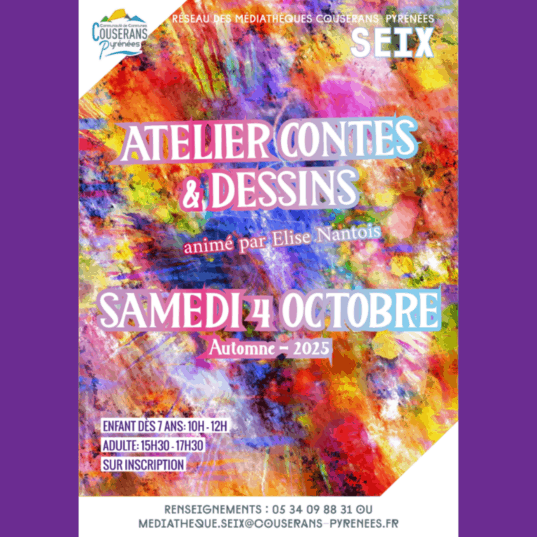 " Atelier contes et dessins" Ti'zOursons d'Ariège - Le portail des enfants et des familles en Ariège