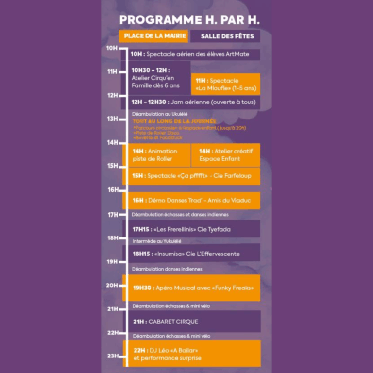 " Festival de cirque "