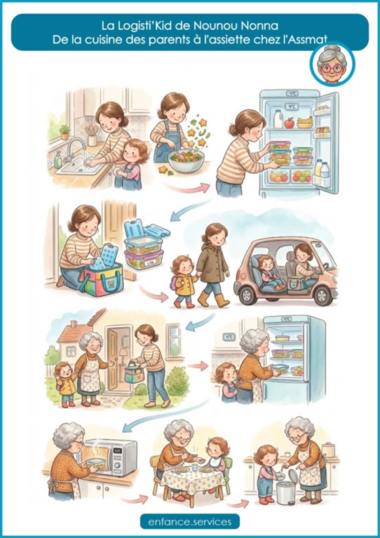  De la cuisine des parents à l'assiette chez l'Assmat | Enfance point Services by MaM