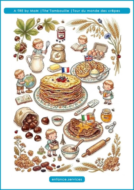Crêpes | Tite'Tambouille | A.TRE by MaM