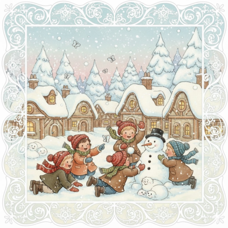 Chanson, Petite flocons blancs Chanson, Petits flocons blancs | MaM & Enfancepoint Services