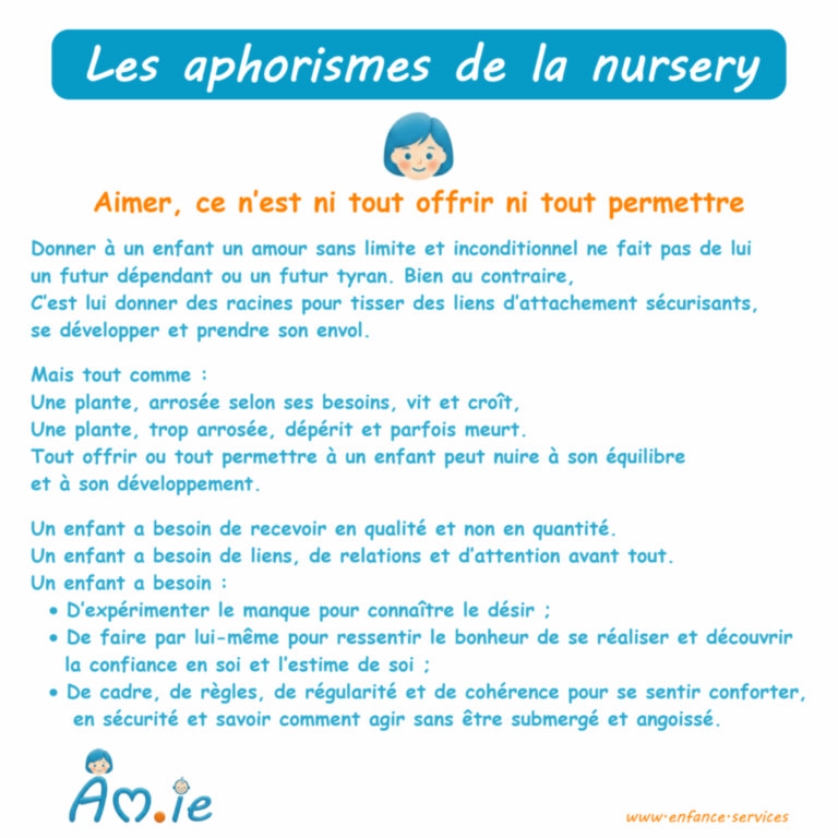 Paroles de pros - Les aphorismes de la nursery