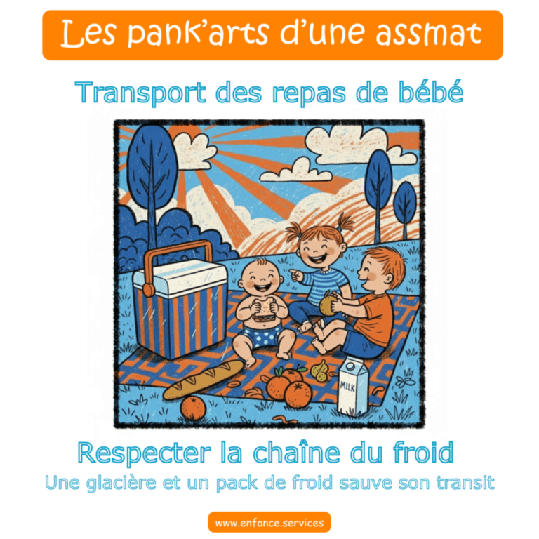 "Une glacière, cela sauve le transit" Les pank'arts d'une assmat - by Am.ie