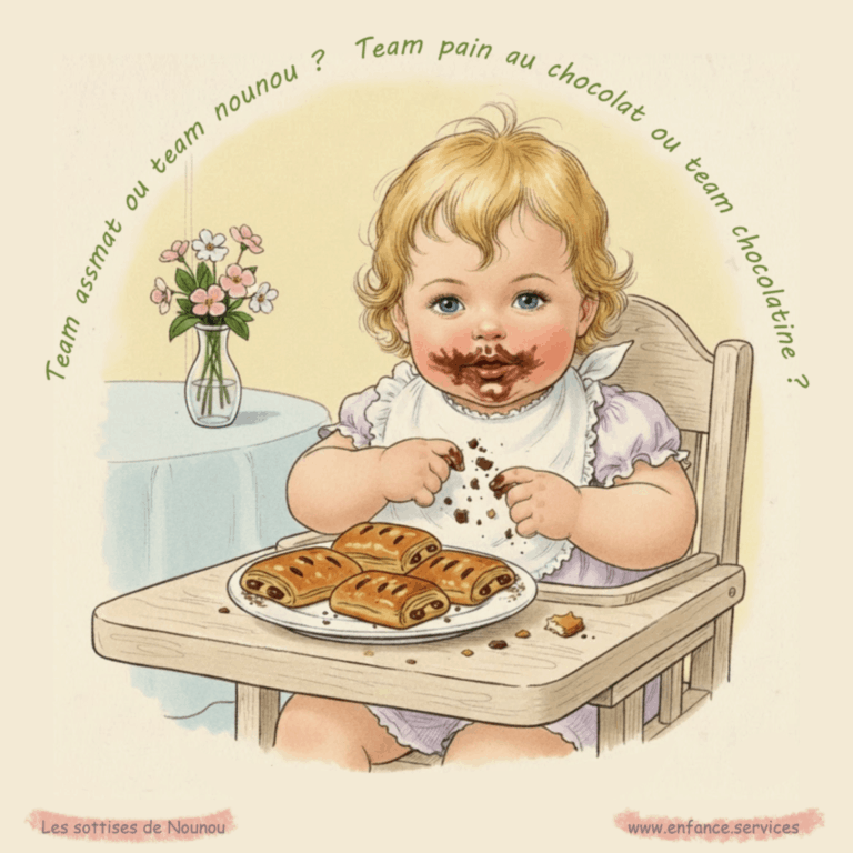 "Team assmat ou team nounou ?" Les sottises de Nounou
