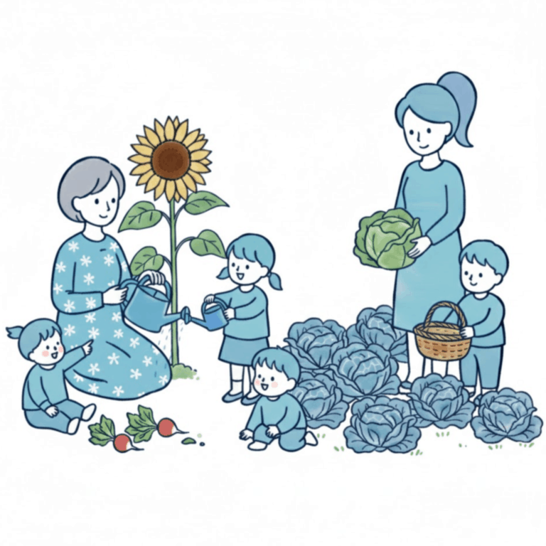 Jardinage et découverte des saisons Pratiques pros MaM