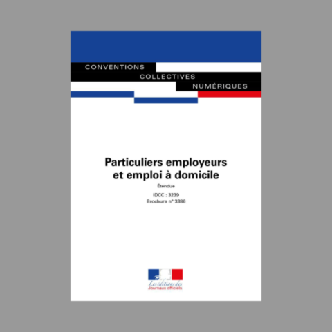 Conventio collective natinale - Particuliers employeurs et emploi à domicile